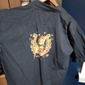 Daredevil Mechanics Shirt Rockabilly